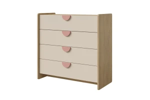 LEXO 10 commode, dressoir met 4 lades, B/H/D 93x91x40 cm Kinder Meubels 24