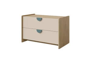 LEXO 11 TV-lowboard voor de kinderkamer, TV-meubel met 2 lades Kinder Meubels 24