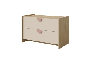 LEXO 11 TV-lowboard voor de kinderkamer, TV-meubel met 2 lades Kinder Meubels 24