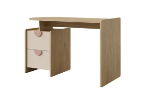 LEXO 12 kinderbureau, bureau voor de kinderkamer, computertafel met 2 lades Kinder Meubels 24