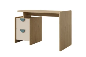 LEXO 12 kinderbureau, bureau voor de kinderkamer, computertafel met 2 lades Kinder Meubels 24