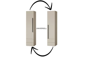 LIMA 03 kast 45 cm, kasjmier, met 2 lades, softclose & Push-to-Open Kinder Meubels 24