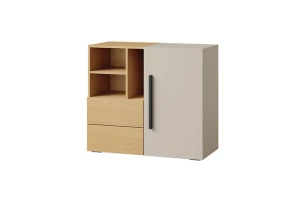 LIMA 08 commode, dressoir, 90 cm breed, met 1 deur, 2 lades en vakken Kinder Meubels 24