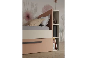 LIMA 18 opzetkast voor kledingkast LIMA 02, 90 cm breed, met 2 deuren Kinder Meubels 24