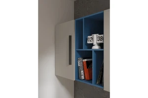 LIMA 18 opzetkast voor kledingkast LIMA 02, 90 cm breed, met 2 deuren Kinder Meubels 24