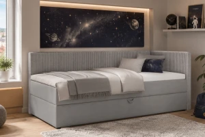 RICO boxspringbed, boxbed met bedkist, daybed met slaapfunctie Kinder Meubels 24