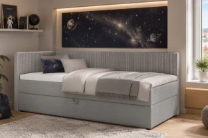 RICO boxspringbed, boxbed met bedkist, daybed met slaapfunctie Kinder Meubels 24