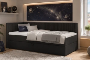 RICO boxspringbed, boxbed met bedkist, daybed met slaapfunctie Kinder Meubels 24