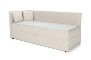 NEVY boxspringbed, daybed met opbergruimte, hoofdbord rechts of links te kiezen Kinder Meubels 24