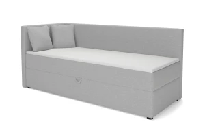 NEVY boxspringbed, daybed met opbergruimte, hoofdbord rechts of links te kiezen Kinder Meubels 24