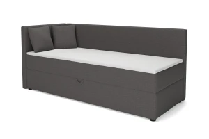 NEVY boxspringbed, daybed met opbergruimte, hoofdbord rechts of links te kiezen Kinder Meubels 24