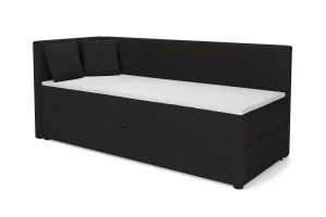 NEVY boxspringbed, daybed met opbergruimte, hoofdbord rechts of links te kiezen Kinder Meubels 24