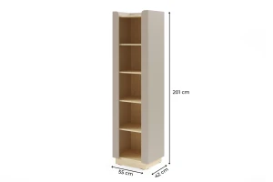 SOVI 02 kinderkast 55 cm breed, met 4 legplanken, Scandinavisch design Kinder Meubels 24