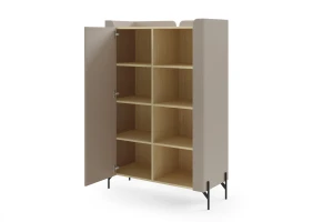SOVI 03 kinderkast 100 cm breed, met kastvak en open vakken Kinder Meubels 24