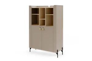 SOVI 04 kinderkast 100 cm breed, met kastvakken en open vakken Kinder Meubels 24