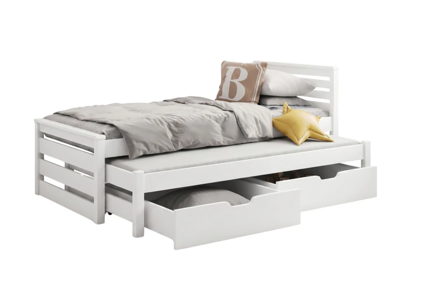 CATRIN kinderbed, uitschuifbed met lades Kinder Meubels 24