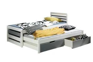 CATRIN kinderbed, uitschuifbed met lades Kinder Meubels 24