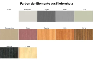 CATRIN kinderbed, uitschuifbed met lades Kinder Meubels 24