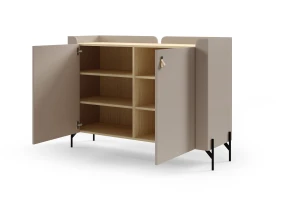 SOVI 06 commode 130 cm breed, met 2 kastvakken en legplanken Kinder Meubels 24