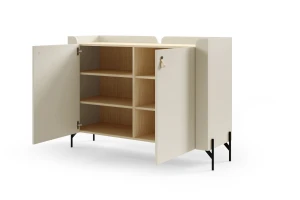 SOVI 06 commode 130 cm breed, met 2 kastvakken en legplanken Kinder Meubels 24