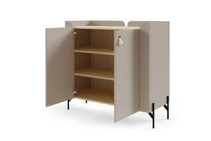 SOVI 07 commode 100 cm breed, dressoir met 2 kastvakken en legplanken Kinder Meubels 24