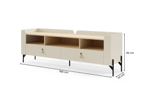 SOVI 08 TV-meubel 195 cm breed, TV-kast, Scandinavisch design Kinder Meubels 24
