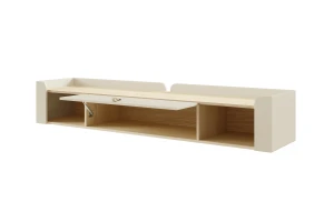 SOVI 10 hangkast 180 cm breed, wandrek met klepvak en open vakken Kinder Meubels 24