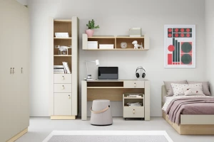 SOVI 11 hangrek, hangkast 180 cm breed, wandrek, Scandinavisch design Kinder Meubels 24