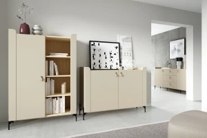 SOVI 11 hangrek, hangkast 180 cm breed, wandrek, Scandinavisch design Kinder Meubels 24