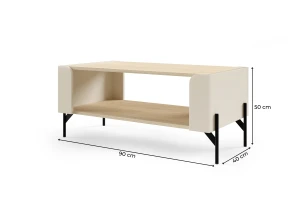 SOVI 13 salontafel met legplank, Scandinavisch design, SOVI-collectie Kinder Meubels 24