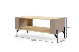 SOVI 13 salontafel met legplank, Scandinavisch design, SOVI-collectie Kinder Meubels 24