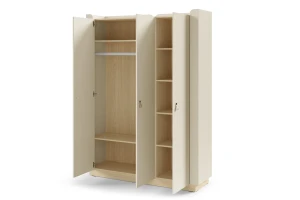 SOVI 14 kledingkast 150 cm breed, met kledingroede en legplanken Kinder Meubels 24
