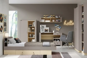SOVI 16 120 cm, bureau / kaptafel met lade en opbergvak Kinder Meubels 24