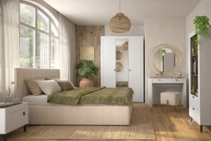 MONI 02 kledingkast, draaideurkast 137 cm breed Kinder Meubels 24