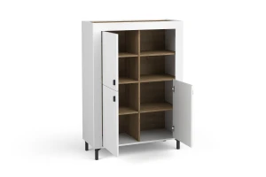 MONI 05 commode, dressoir 97 cm breed, 3-deurs Kinder Meubels 24