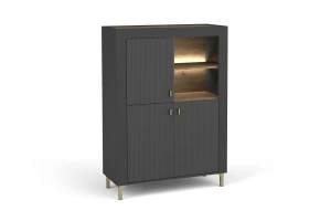 MONI 05 commode, dressoir 97 cm breed, 3-deurs Kinder Meubels 24