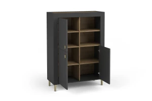 MONI 05 commode, dressoir 97 cm breed, 3-deurs Kinder Meubels 24