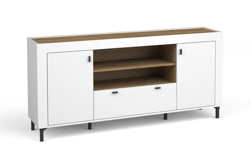 MONI 07 commode, dressoir met 2 deuren en 1 lade, 177,2 cm breed Kinder Meubels 24