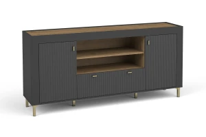 MONI 07 commode, dressoir met 2 deuren en 1 lade, 177,2 cm breed Kinder Meubels 24