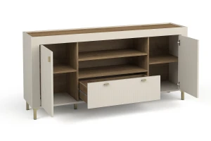 MONI 07 commode, dressoir met 2 deuren en 1 lade, 177,2 cm breed Kinder Meubels 24