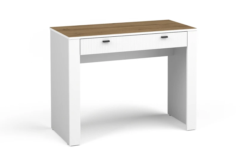 MONI 10 kaptafel, bureau met lade, 102 cm breed Kinder Meubels 24