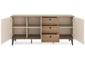 AURO 05 commode, dressoir met 3 lades, 2 deuren & legplanken, AURO-collectie Kinder Meubels 24