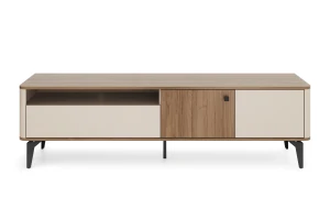 AURO 06 TV-meubel, TV-lowboard met 2 deuren, 1 lade & open apparatuurvak, AURO-collectie Kinder Meubels 24