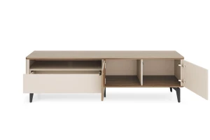 AURO 06 TV-meubel, TV-lowboard met 2 deuren, 1 lade & open apparatuurvak, AURO-collectie Kinder Meubels 24