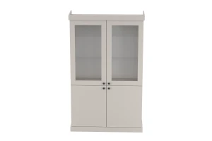 FARO vitrinekast 4D 123 cm breed, 4-deurs, FARO-collectie Kinder Meubels 24