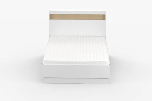SAVI bed 160/200 cm breed in wit, SAVI-collectie Kinder Meubels 24
