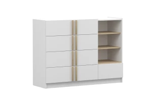 SAVI 5S commode 135 cm breed, 5 lades, SAVI-collectie Kinder Meubels 24