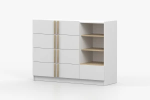 SAVI 5S commode 135 cm breed, 5 lades, SAVI-collectie Kinder Meubels 24