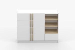 SAVI 5S commode 135 cm breed, 5 lades, SAVI-collectie Kinder Meubels 24