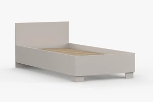 SIMO E tienerkamerset, kinderkamerset met bed 90x200 cm in kasjmier & wit Kinder Meubels 24